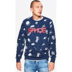 Bluza all over SPACE - Granatowy. Bluzy męskie marki KALENJI. W wyprzedaży za 49.99 zł.