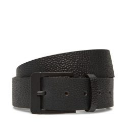 Pasek Męski Calvin Klein Jeans. Czarne paski damskie Calvin Klein Jeans, bez wzorów, z jeansu. Za 189.99 zł.