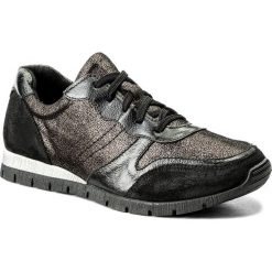 Sneakersy COMFORTABEL - 950561 Schwarz 1. Czarne półbuty damskie Comfortabel, bez wzorów, ze skóry, bez obcasa, na płaskiej podeszwie, bez zapięcia. W wyprzedaży za 249.00 zł.