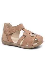 Lasocki Kids Sandały GORKY CI12-GORKY-03(II)CH Beżowy. Brązowe sandały chłopięce Lasocki Kids, z nubiku, bez zapięcia. Za 119.99 zł.