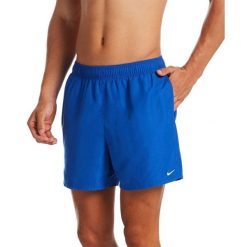 Nike Essential 5 - męskie spodenki kąpielowe, niebieskie. Niebieskie kąpielówki męskie Nike, m, bez wzorów, z materiału, do pływania. Za 121.99 zł.