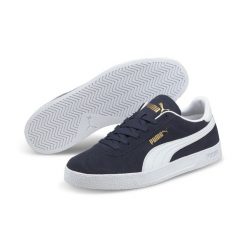 Buty męskie trampki sportowe Puma CLUB CRO DPTVO. Białe buty sportowe męskie Puma, bez wzorów, z gumy, klasyczne, bez zapięcia. Za 219.00 zł.