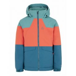 Dziewczęca kurtka narciarska Protest Prtkiwi. Zielone buty zimowe dziewczęce Protest, bez wzorów, bez zapięcia. W wyprzedaży za 480.50 zł.