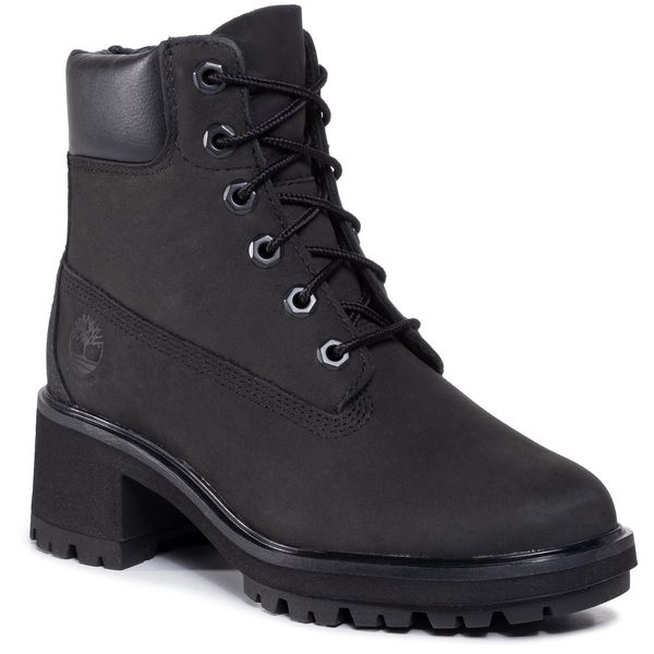 Trapery Timberland. Czarne kozaki damskie Timberland. Za 489.99 zł.