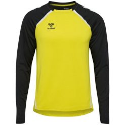 Koszulka Hummel Lead 2.0 Crew. Czarne koszulki sportowe damskie Hummel, bez wzorów, sportowe, bez kołnierzyka. Za 191.00 zł.