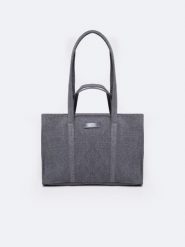 Torebka damska z tkaniny szara RR574072 903. Szare plecaki damskie Big Star, bez wzorów, z tkaniny, eleganckie. Za 179.99 zł.