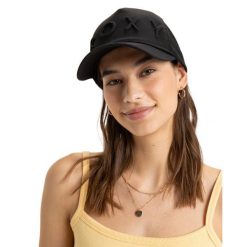 Czapka Trucker dla Kobiety BRIGHTER DAY Czarny. Brązowe czapki i kapelusze damskie Roxy, bez wzorów, z materiału. Za 129.99 zł.