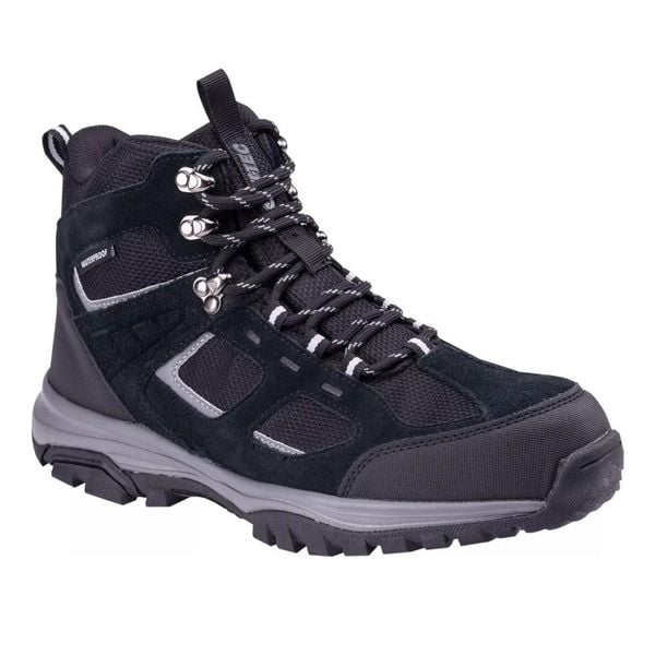 Męskie Buty Za Kostkę Diroda Mid Leather Outdoor. Czarne trekkingi męskie Hi-tec, za kostkę, outdoorowe. Za 375.99 zł.