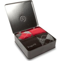 Zestaw 4 par wysokich skarpet męskich BUGATTI - 6808X Rio Red 440. Skarpety męskie marki Bugatti. W wyprzedaży za 39.00 zł.