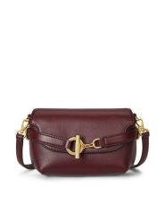 LAUREN RALPH LAUREN Torebka 431P04297004 Bordowy. Czerwone listonoszki damskie Lauren Ralph Lauren, bez wzorów, ze skóry, bez dodatków. Za 1,299.00 zł.