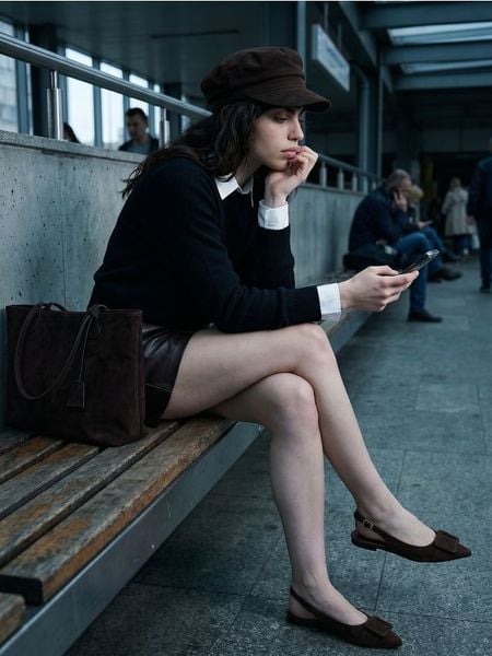 Sweter z okrągłym dekoltem - czarny. Czarne swetry damskie Sinsay, l, bez wzorów, bez kołnierzyka, bez ramiączek, bez kaptura. Za 39.99 zł.