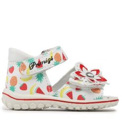Sandały Primigi. Białe sandały dziewczęce Primigi, bez zapięcia. Za 249.99 zł.