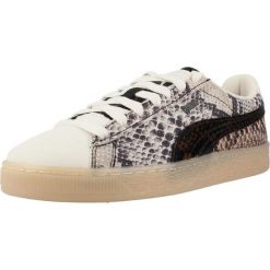 Buty PUMA YELLOW 40832901 Nadruk zwierzęcy. Żółte obuwie sportowe damskie Puma, bez wzorów, ze skóry, na fitness i siłownię. Za 394.99 zł.