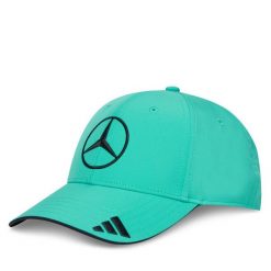 Czapka z daszkiem adidas. Niebieskie czapki i kapelusze damskie Adidas, bez wzorów. Za 189.99 zł.