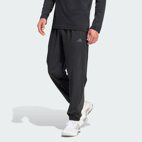 SPODNIE DRESOWE TECH ESSENTIALS WORKOUT. Czarne spodnie sportowe męskie Adidas, s, bez wzorów, z dresówki, na fitness i siłownię, climacool (adidas). Za 315.25 zł.