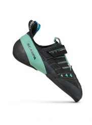 Buty wspinaczkowe Scarpa Instinct VS damskie. Czarne obuwie sportowe damskie Scarpa, bez wzorów, z materiału, wspinaczkowe. Za 609.99 zł.