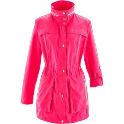 Kurtka parka bonprix różowy hibiskus. Parki damskie bonprix. Za 89.99 zł.