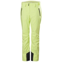 Spodnie narciarskie dla kobiet Helly Hansen Legendary. Zielone spodnie snowboardowe damskie Helly Hansen, bez wzorów, klasyczne, narciarskie. Za 865.45 zł.