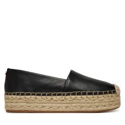 Espadryle MICHAEL Michael Kors. Czarne espadryle damskie MICHAEL Michael Kors, bez wzorów, bez obcasa, bez zapięcia. Za 399.99 zł.