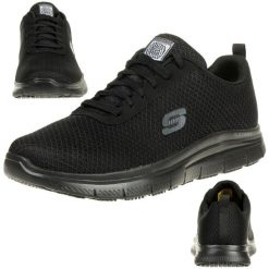 Buty do chodzenia męskie Skechers Advantage Flex Bendon. Czarne buty sportowe męskie Skechers, z tkaniny, bez zapięcia, trekkingowe. W wyprzedaży za 309.00 zł.
