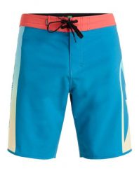 Spodenki boardshort dla Mężczyzn SURFSILK HOLMES 20" Niebieski. Niebieskie kąpielówki męskie Quiksilver, m, bez wzorów, z elastanu, do pływania. Za 319.99 zł.