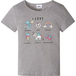 T-shirt bonprix jasnoszary melanż. T-shirty damskie marki bonprix. Za 24.99 zł.