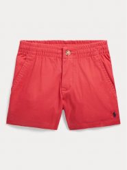 Polo Ralph Lauren Szorty materiałowe 322855350016 Czerwony Regular Fit. Czerwone szorty dla chłopców Polo Ralph Lauren, bez wzorów, z bawełny. Za 369.99 zł.