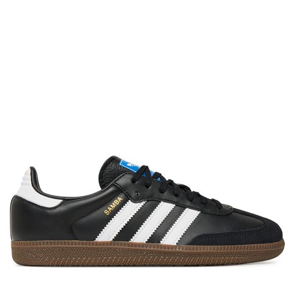Sneakersy adidas. Czarne trampki i tenisówki chłopięce Adidas, bez wzorów, bez zapięcia. Za 359.99 zł.