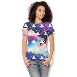 Colour Pleasure Koszulka CP-030 67 granatowo-fioletowa r. XL/XXL. Bluzki damskie Colour Pleasure. Za 70.35 zł.
