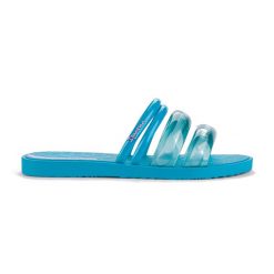 Klapki damskie Ipanema Puffer Slide. Czerwone klapki damskie Ipanema, bez wzorów, bez obcasa. Za 99.00 zł.