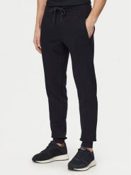 Bugatti Spodnie dresowe 8250-15070E Granatowy Regular Fit. Niebieskie szorty męskie Bugatti, m, bez wzorów, z bawełny. Za 509.99 zł.