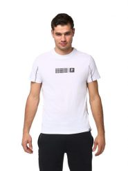 Leone B&W Męska koszulka z krótkim rękawem. Czarne koszulki sportowe męskie LEONE 1947 APPAREL, m, bez wzorów, z bawełny, bez kołnierzyka, bez ramiączek, na fitness i siłownię. Za 42.06 zł.