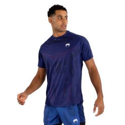 Koszulka męska Venum Technical 3.0 Dry Tech T-Shirt. Niebieskie buty sportowe męskie VENUM, m, bez wzorów, sportowe, bez kołnierzyka. Za 269.99 zł.