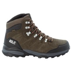 Buty trekkingowe Jack Wolfskin Refugio Texapore Mid. Szare trekkingi męskie Jack Wolfskin, trekkingowe. Za 563.00 zł.