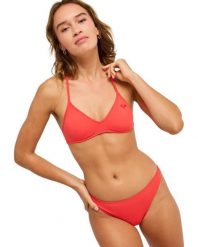 Trójkątny stanik bikini dla Kobiety SOLID ESSENTIALS Czerwony. Czerwone bikini damskie Roxy, l, bez wzorów. Za 139.99 zł.