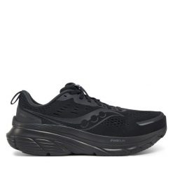Buty do biegania Saucony. Czarne buty sportowe męskie Saucony, bez zapięcia, do biegania. Za 479.99 zł.