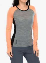 Bluza termoaktywna damska Mons Royale Bella LS. Szare bluzy damskie Mons Royale, m, bez wzorów, z elastanu, bez kaptura. Za 318.99 zł.