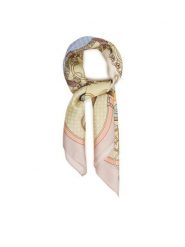 Guess Apaszka AW5347 SIL03 Beżowy. Brązowe rękawiczki damskie Guess, z aplikacjami, z jedwabiu. Za 199.99 zł.