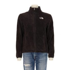 Damska czarna polarowa kurtka Osito TNF. Czarne kurtki damskie The North Face, l, bez wzorów, z materiału, bez kaptura. Za 212.96 zł.