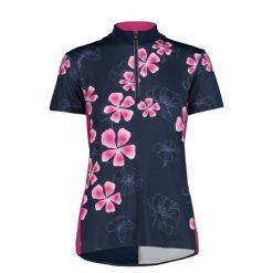 Damski jersey CMP. Czerwone koszulki sportowe damskie CMP, bez wzorów, z jersey, bez kołnierzyka, bez ramiączek, rowerowe. Za 256.35 zł.