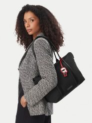KARL LAGERFELD Torebka B4W30103 Czarny. Czarne torebki do ręki damskie KARL LAGERFELD, bez wzorów, z materiału, bez dodatków. Za 849.99 zł.