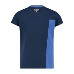 Koszulka dziewczęca CMP. Niebieskie t-shirty i topy dla dziewczynek CMP, bez wzorów, z materiału, bez ramiączek. Za 110.50 zł.