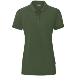 Damska koszulka polo Jako Organic. Zielone koszulki sportowe damskie Jako, m, bez wzorów, z bawełny, bez kołnierzyka, bez ramiączek, do piłki nożnej. Za 157.45 zł.