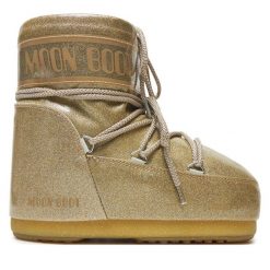 Śniegowce Moon Boot. Żółte śniegowce i trapery damskie Moon Boot. Za 1,119.00 zł.