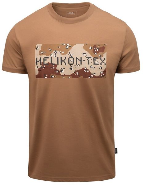Helikon-Tex T-shirt (Helikon-Tex&Camo) - Mud Brown. Brązowe t-shirty męskie HELIKON-TEX, m, bez wzorów, bez kołnierzyka. Za 96.24 zł.