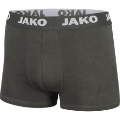 Bokserki Jako Basic -2-pack. Szare bokserki męskie Jako, s, bez wzorów, z bawełny. Za 132.50 zł.