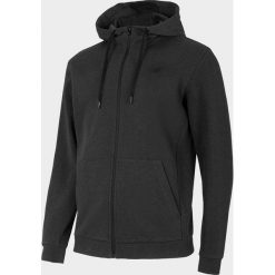 4f Bluza męska H4Z22-BLM353 Ciemny Szary melanż r.M. Szare bluzy męskie 4f, m, bez wzorów, bez kaptura. Za 133.00 zł.