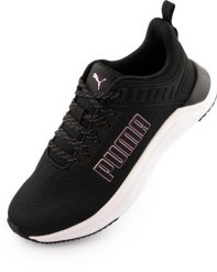 Puma Softride Astro T Sportowe Buty Unisex - Czarny/Koralowy 36. Czarne obuwie sportowe damskie Puma, bez wzorów, z materiału, na fitness i siłownię. Za 158.53 zł.