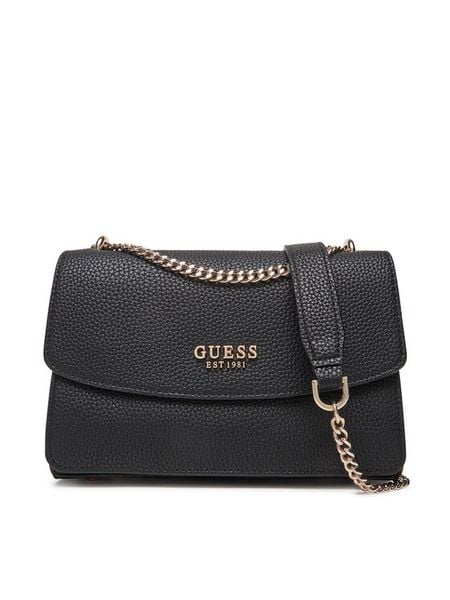 Guess Torebka Calista HWBG73 34210 Czarny. Czarne torebki do ręki damskie Guess, z aplikacjami, ze skóry, bez dodatków. Za 299.99 zł.