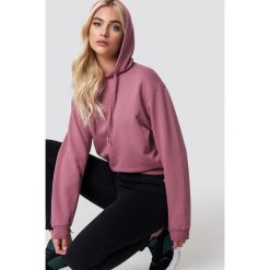 NA-KD Basic Bluza z kapturem basic - Pink. Różowe bluzy damskie NA-KD Basic, z bawełny. Za 100.95 zł.